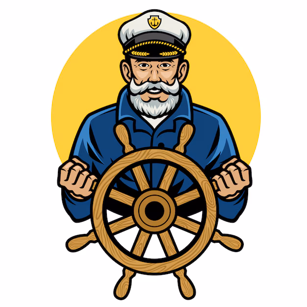 Опытный капитан для безопасной морской прогулки